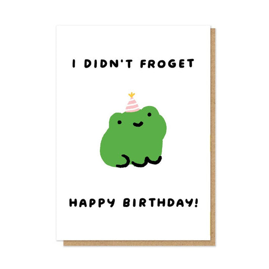Kaart Froget Frog