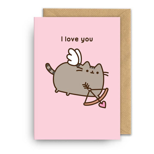 Kaart I Love You | Pusheen