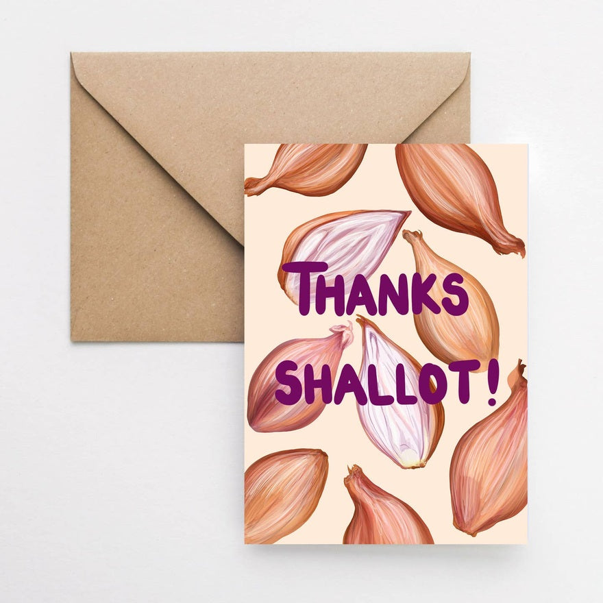 Kaart Thanks Shallot