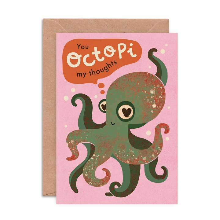 Kaart You Octopi My Thoughts