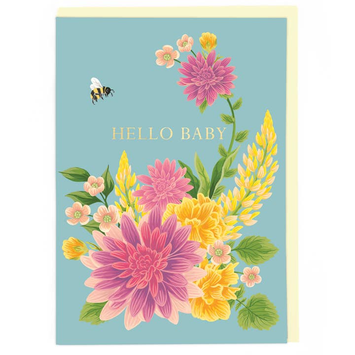 Kaart Hello Baby
