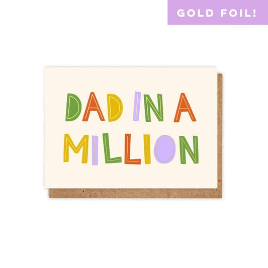 Kaart Dad In a Million