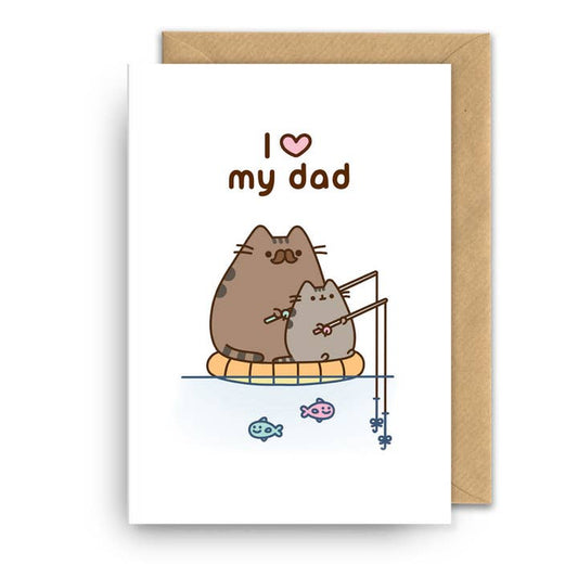 Kaart I Love My Dad | Pusheen