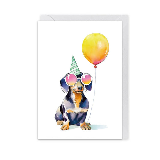 Kaart Cool Dachshund
