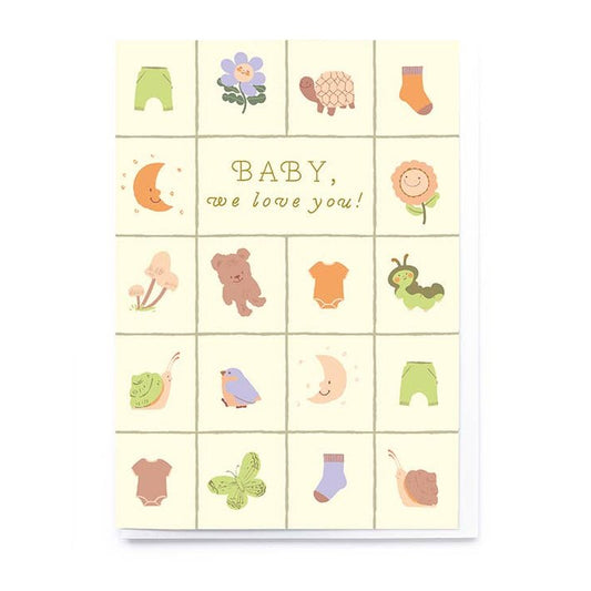 Kaart Baby Elements