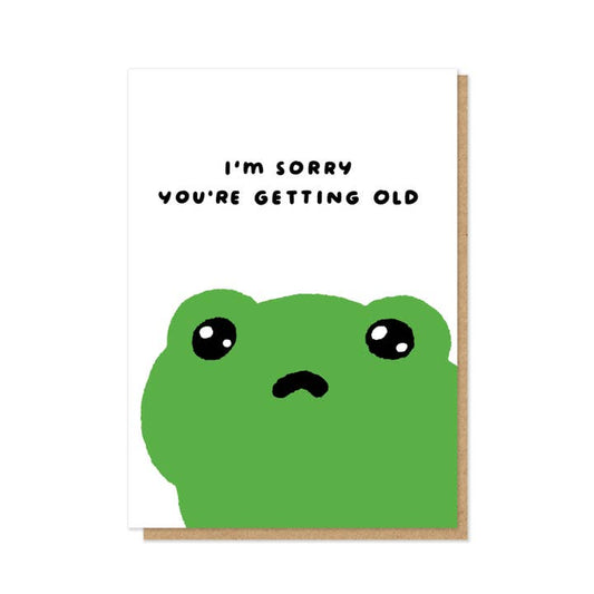 Kaart Sorry You're Getting Older