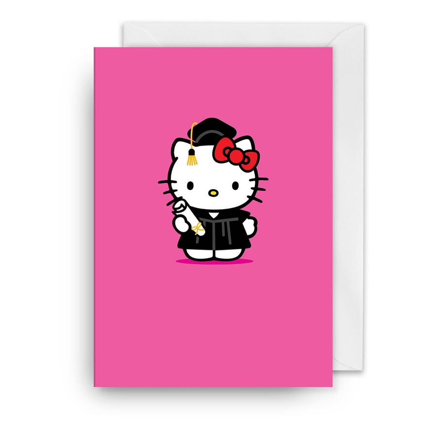 Kaart Graduation Kitty