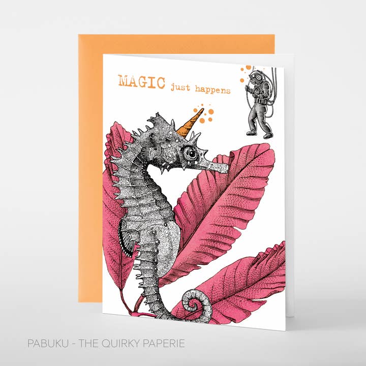 Kaart Magic Just Happens
