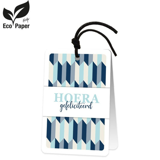 Kaart Hoera Gefeliciteerd