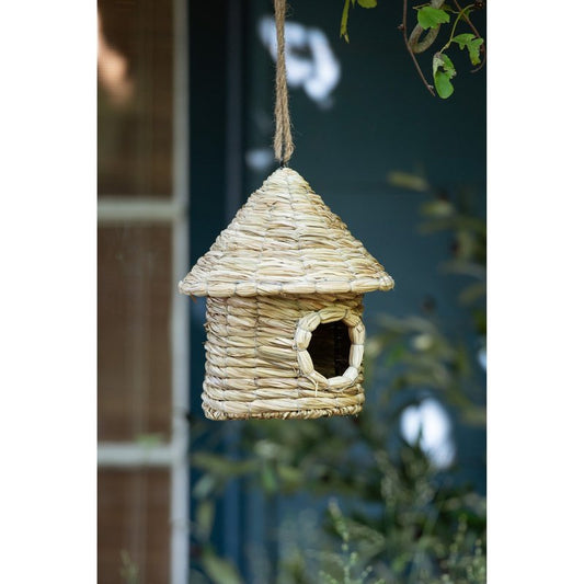 J-Line Vogelhuisje Yumi Stro Naturel
