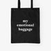 Tas My Emotional Baggage Krossproducts | De online winkel voor hebbedingetjes