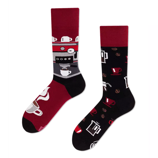 Many Mornings Sokken | Dark Espresso