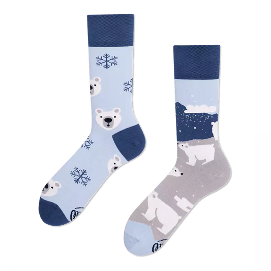 Many Mornings Sokken | Polar Bear