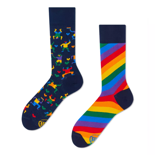 Many Mornings Sokken | Over The Rainbow