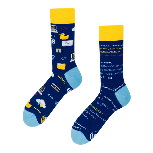 Many Mornings Sokken | The Coder