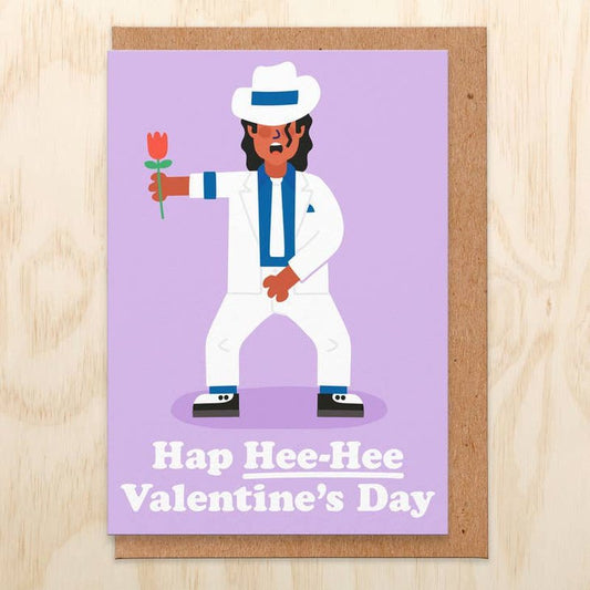 Kaart Hap Hee-Hee Valentine's Day | Michael Jackson