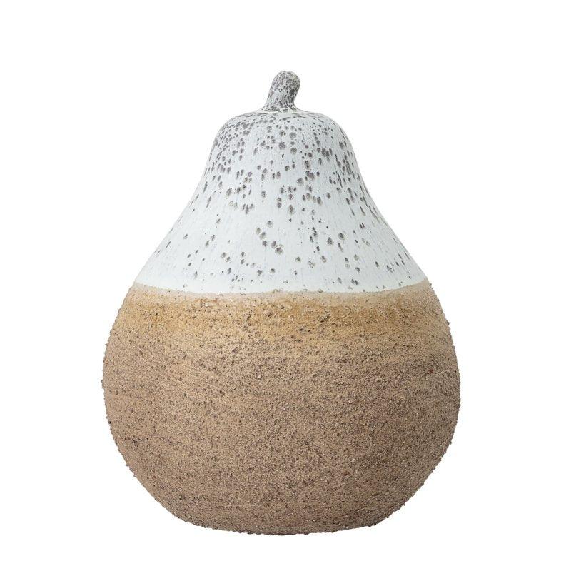 Bloomingville | Decoratieve peer | Aardewerk | Bruin