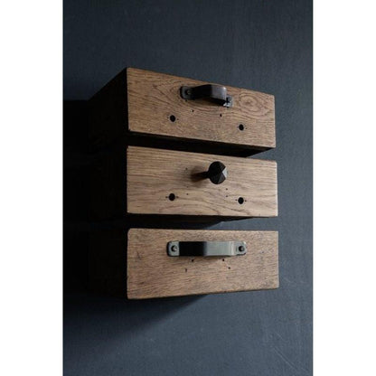 Brût Homeware Deurknop | Facet geslepen | Metaal | Zwart