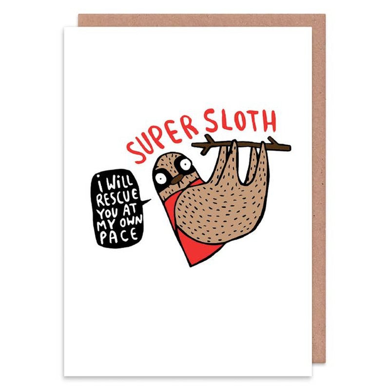 Kaart Super Sloth