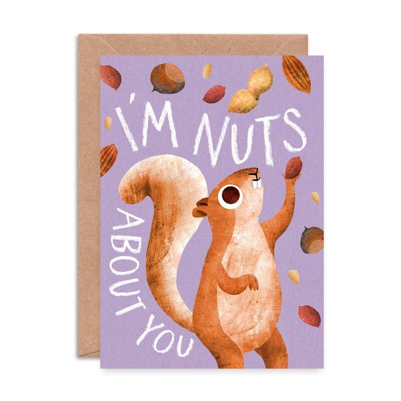 Kaart I'm Nuts About You
