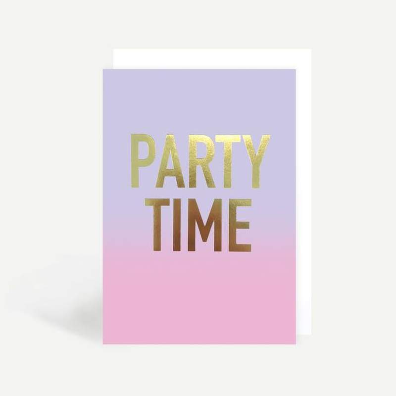Kaart Party Time