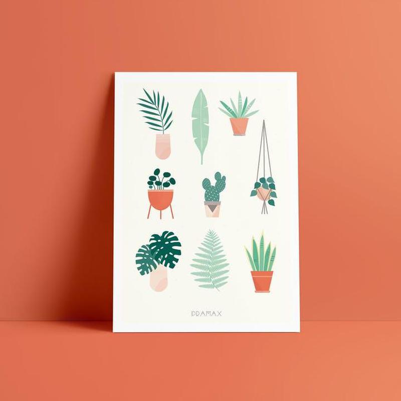 Kaart Plants + Envelop