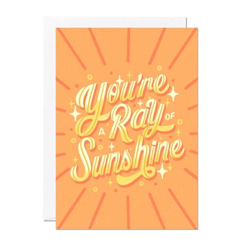 Kaart You're a Ray Of Sunshine