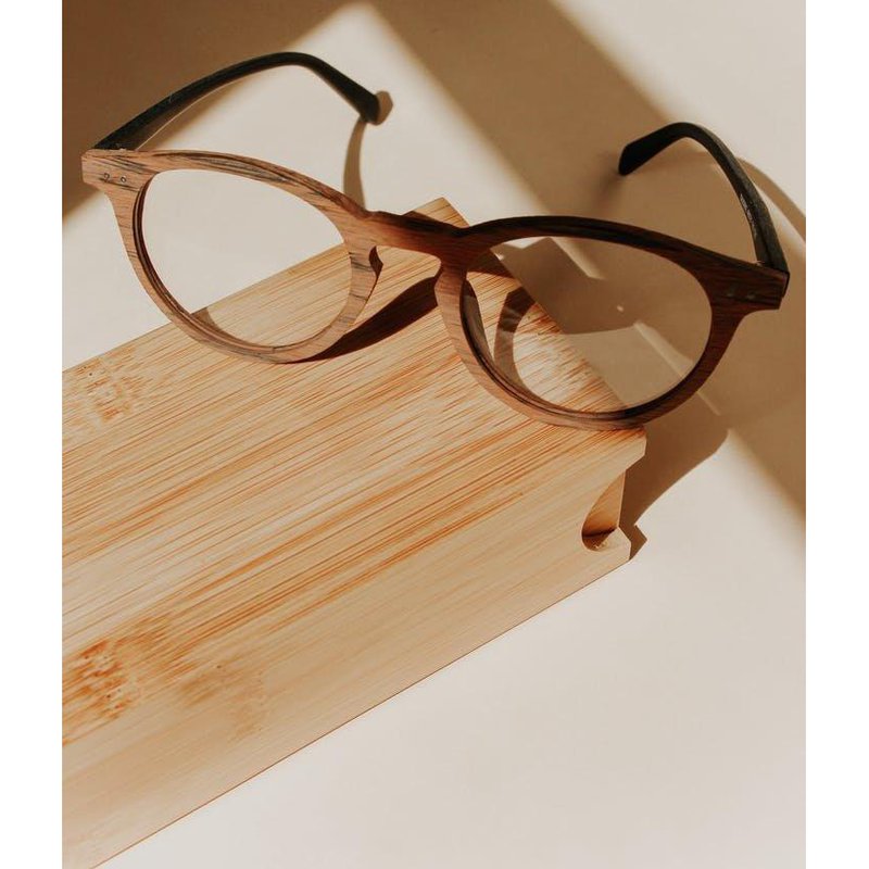 Natch Houten Blauw Licht Filter Bril | Bruin