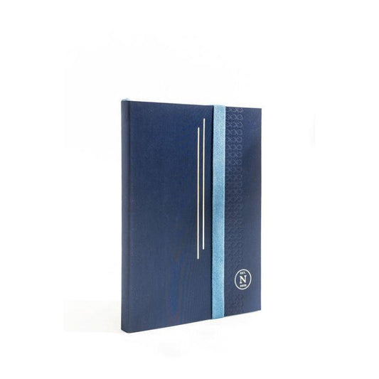 Nez Living Vegan Bio-leather Notebook Luisa | Large | Tanzanite