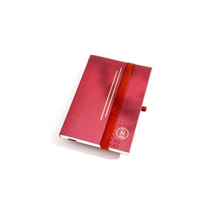Nez Living Vegan Bio-leather Notebook Luisa | Medium | Ruby