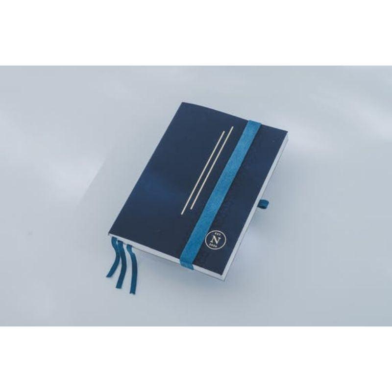 Nez Living Vegan Bio-leather Notebook Luisa | Medium | Tanzanite